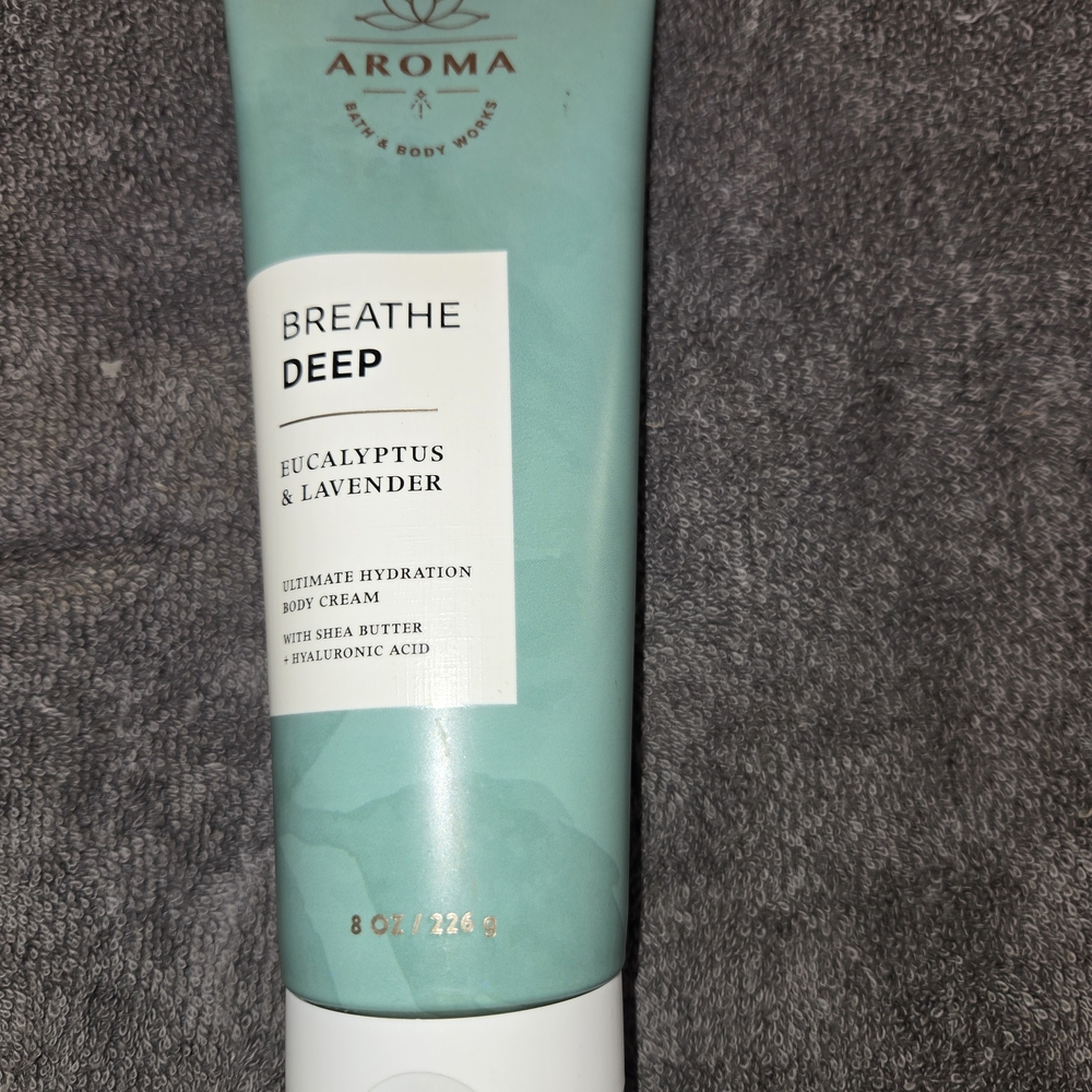 Roma Aroma Breathe Deep Body Cream - Mint Green